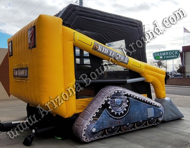 Rent a Giant Inflatable Skid Steer for your next Construction Themed party, event, or promotion in Phoenix Arizona  